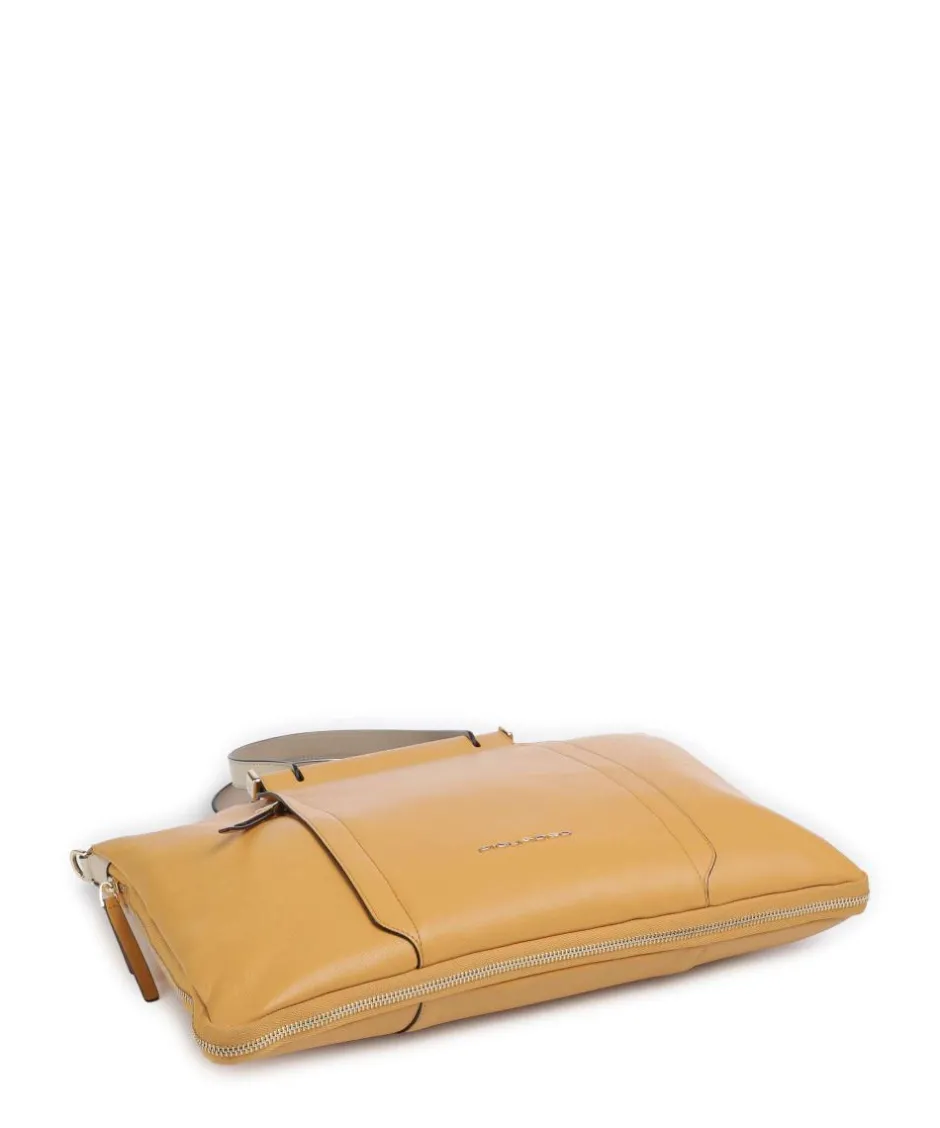 Piquadro Business- & Laptop Bags-Circle Briefcase 14″ fine grain cow leather