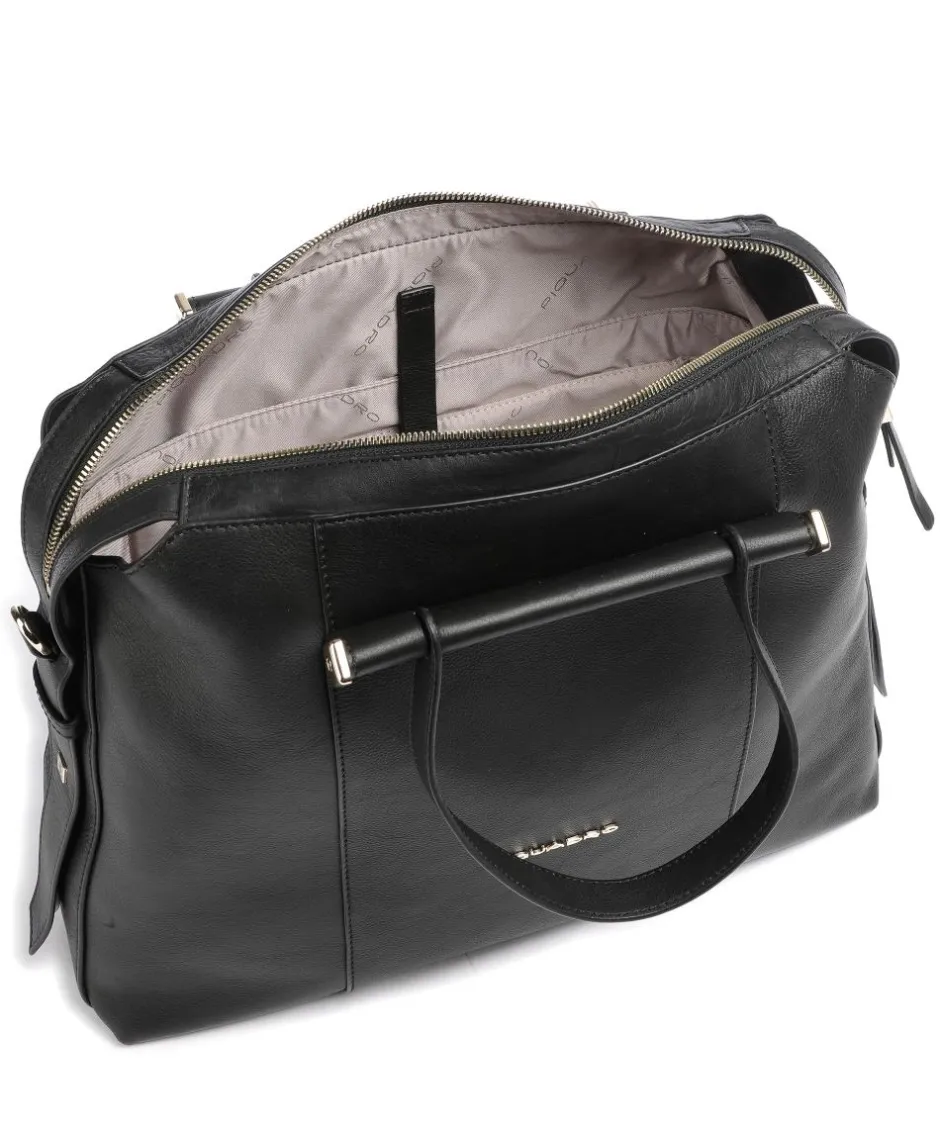 Piquadro Business- & Laptop Bags-Circle Briefcase 14″ grained leather