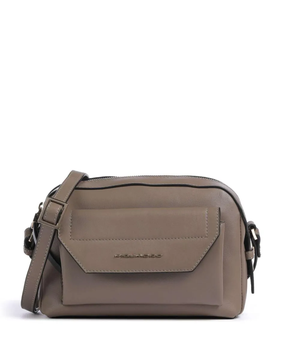 Piquadro Crossbody Bags-Circle Crossbody bag fine grain cow leather