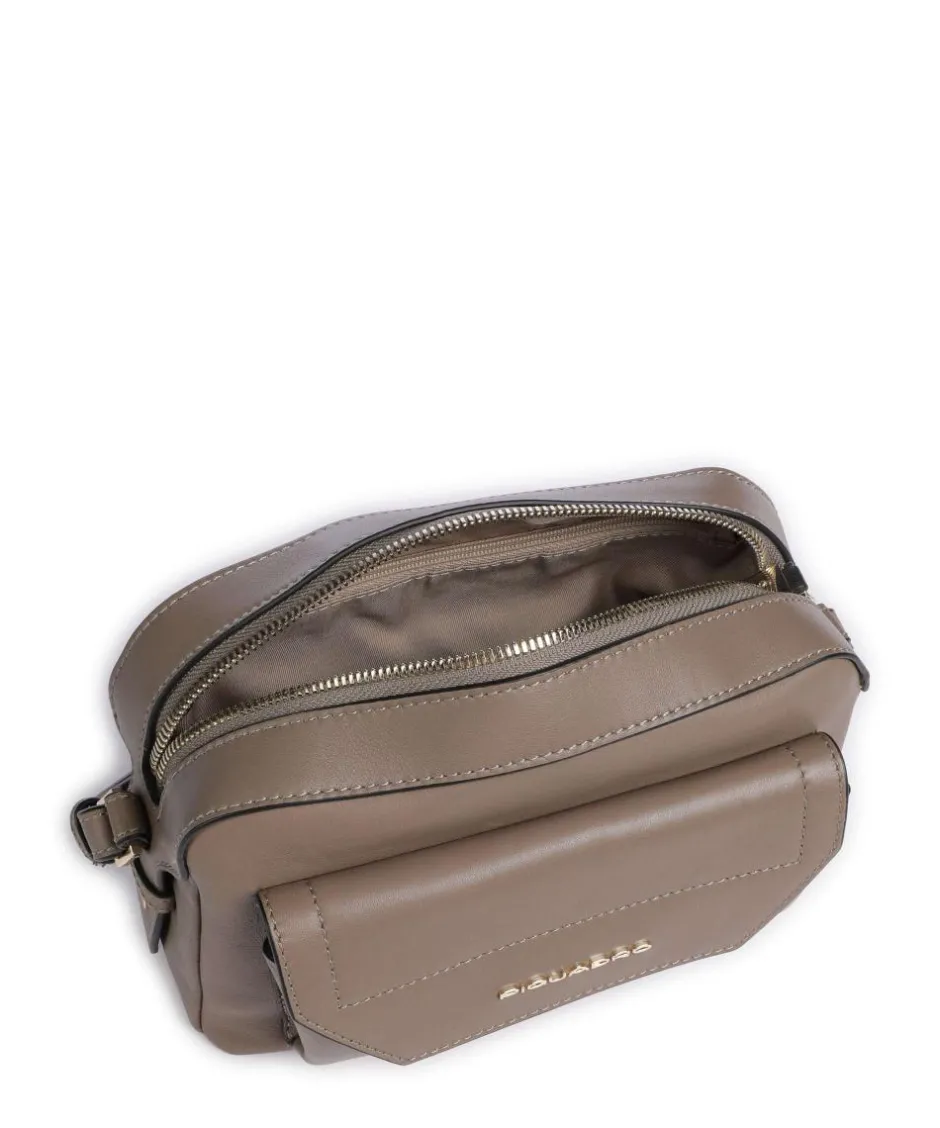 Piquadro Crossbody Bags-Circle Crossbody bag fine grain cow leather