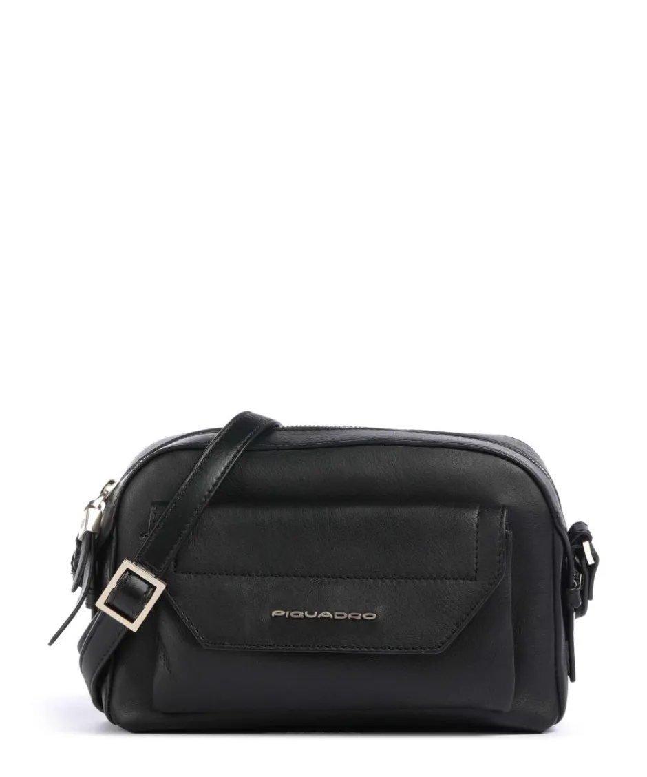 Piquadro Crossbody Bags-Circle Crossbody bag fine grain cow leather