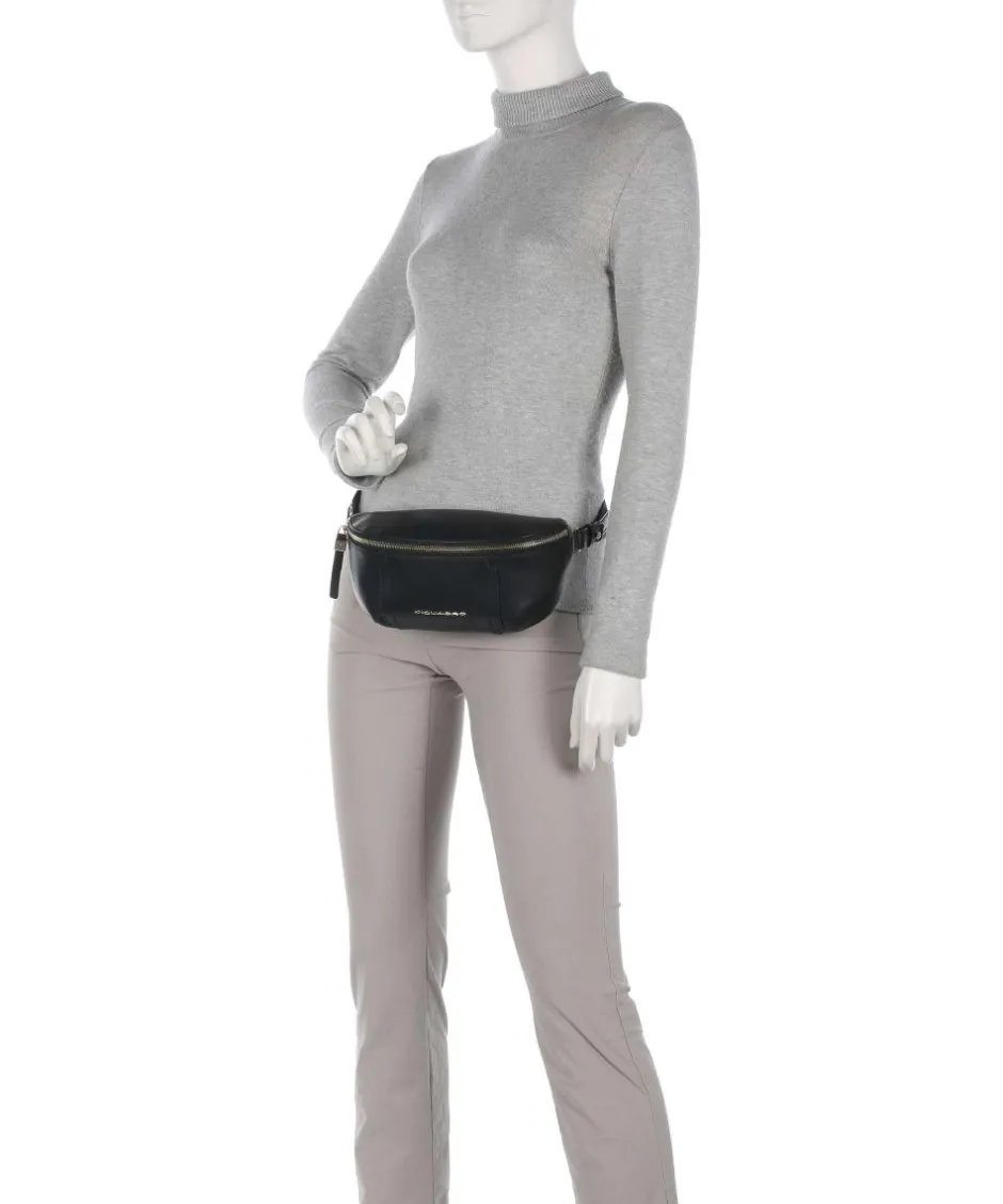 Piquadro Fanny Packs|Crossbody Bags-Circle Fanny pack fine grain cow leather