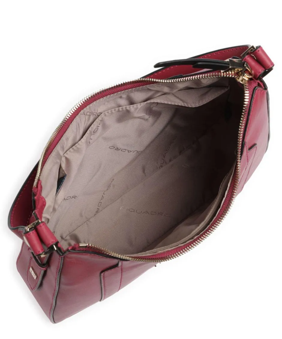 Piquadro Shoulder Bags-Circle Shoulder bag fine grain cow leather