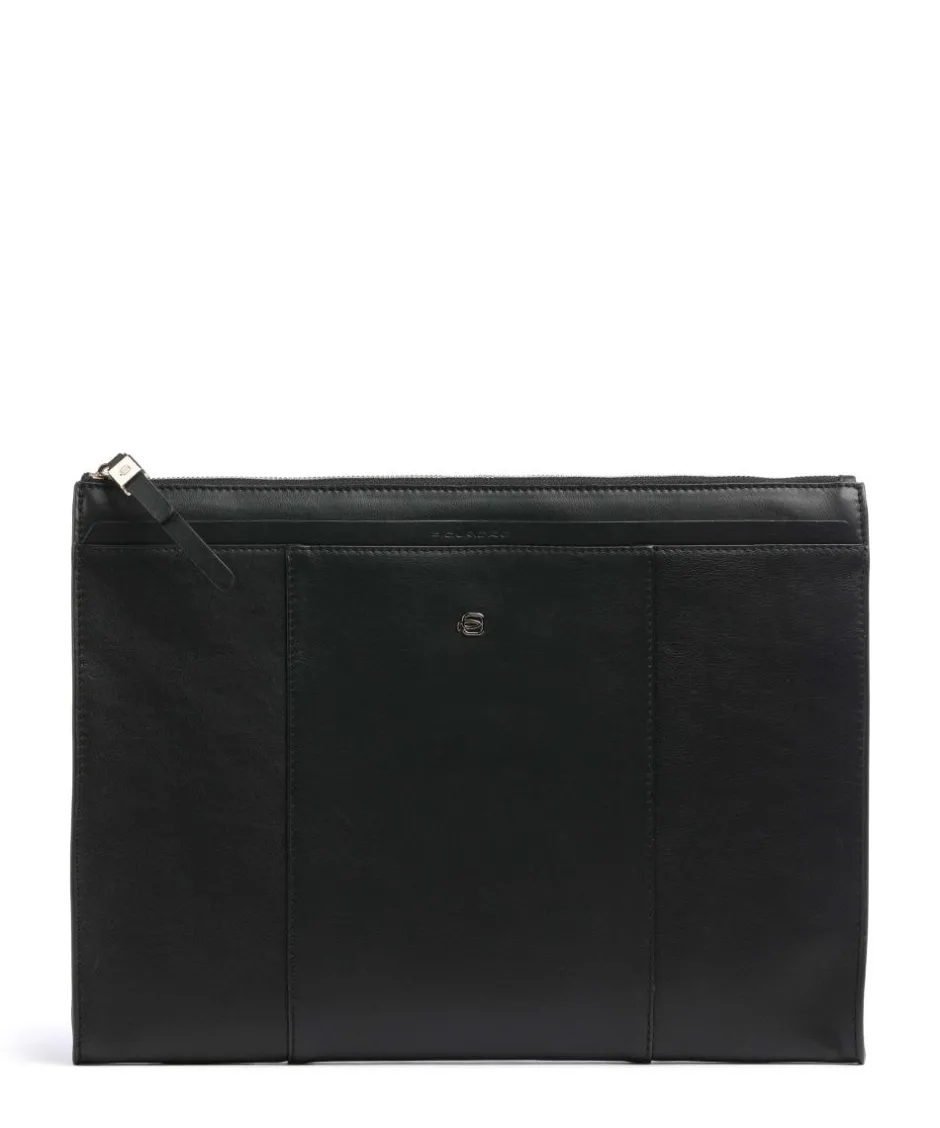 Piquadro Business- & Laptop Bags-Circle Tablet case 14″ fine grain cow leather
