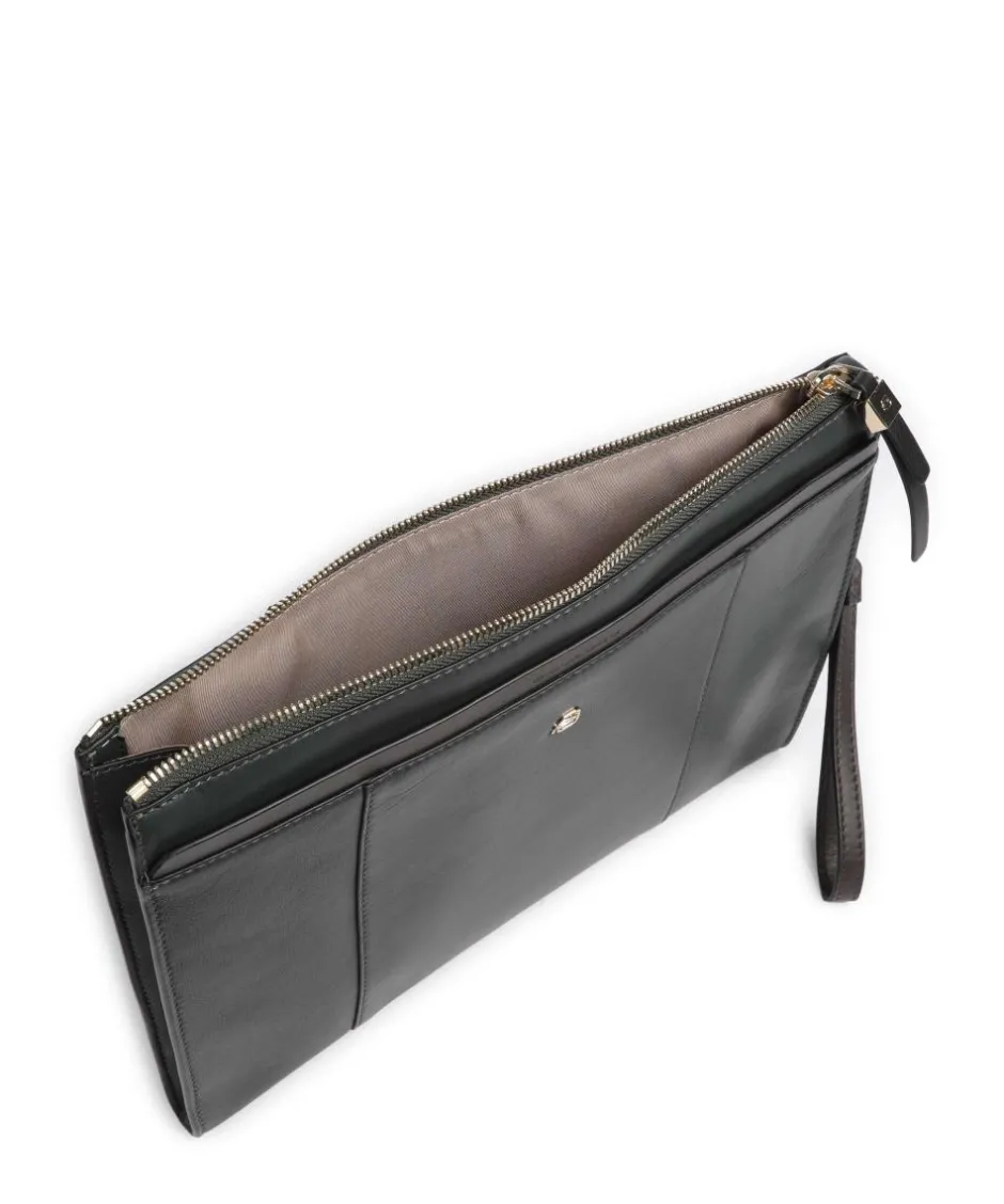 Piquadro Business- & Laptop Bags-Circle Tablet case 10″ fine grain cow leather