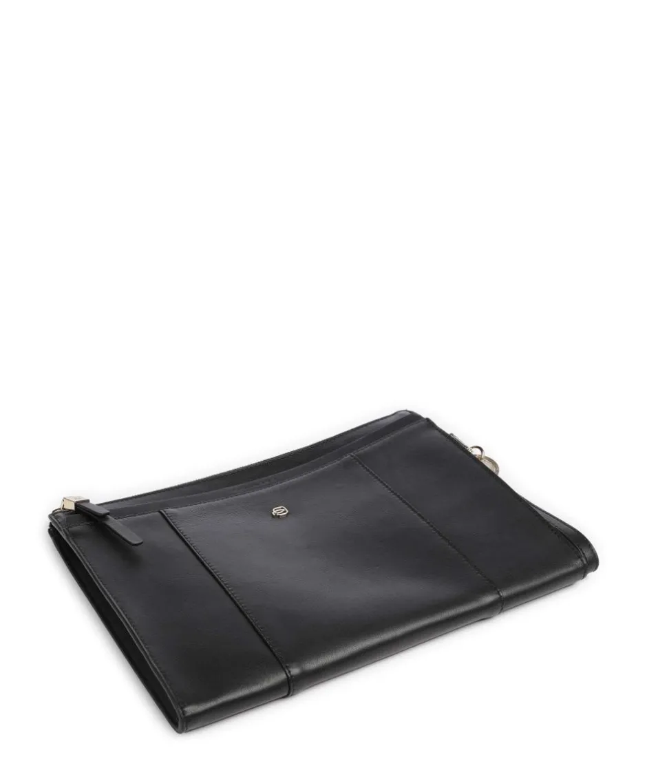 Piquadro Business- & Laptop Bags-Circle Tablet case 10″ fine grain cow leather