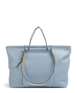 Piquadro Tote Bags|Handbags-Circle Tote bag 15″ fine grain cow leather