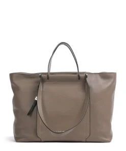 Piquadro Handbags|Tote Bags-Circle Tote bag 15″ fine grain cow leather