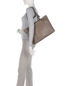 Piquadro Handbags|Tote Bags-Circle Tote bag 15″ fine grain cow leather