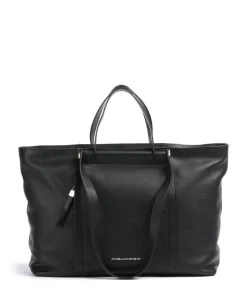 Piquadro Tote Bags|Handbags-Circle Tote bag 15″ fine grain cow leather
