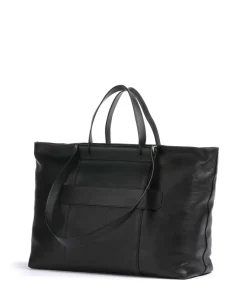 Piquadro Tote Bags|Handbags-Circle Tote bag 15″ fine grain cow leather
