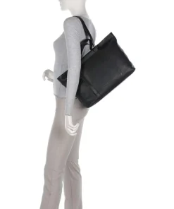 Piquadro Tote Bags|Handbags-Circle Tote bag 15″ fine grain cow leather