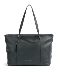 Piquadro Tote Bags|Handbags-Circle Tote bag 15″ fine grain cow leather