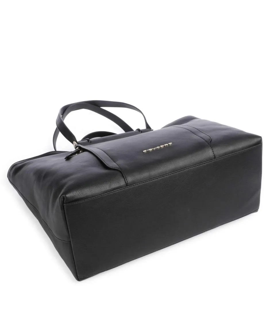 Piquadro Tote Bags-Circle Tote bag 15″ fine grain cow leather