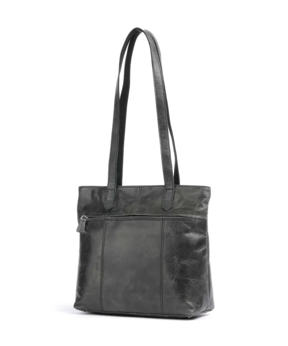 Voi Shoulder Bags-City Cowboy poly Shoulder bag fine grain leather