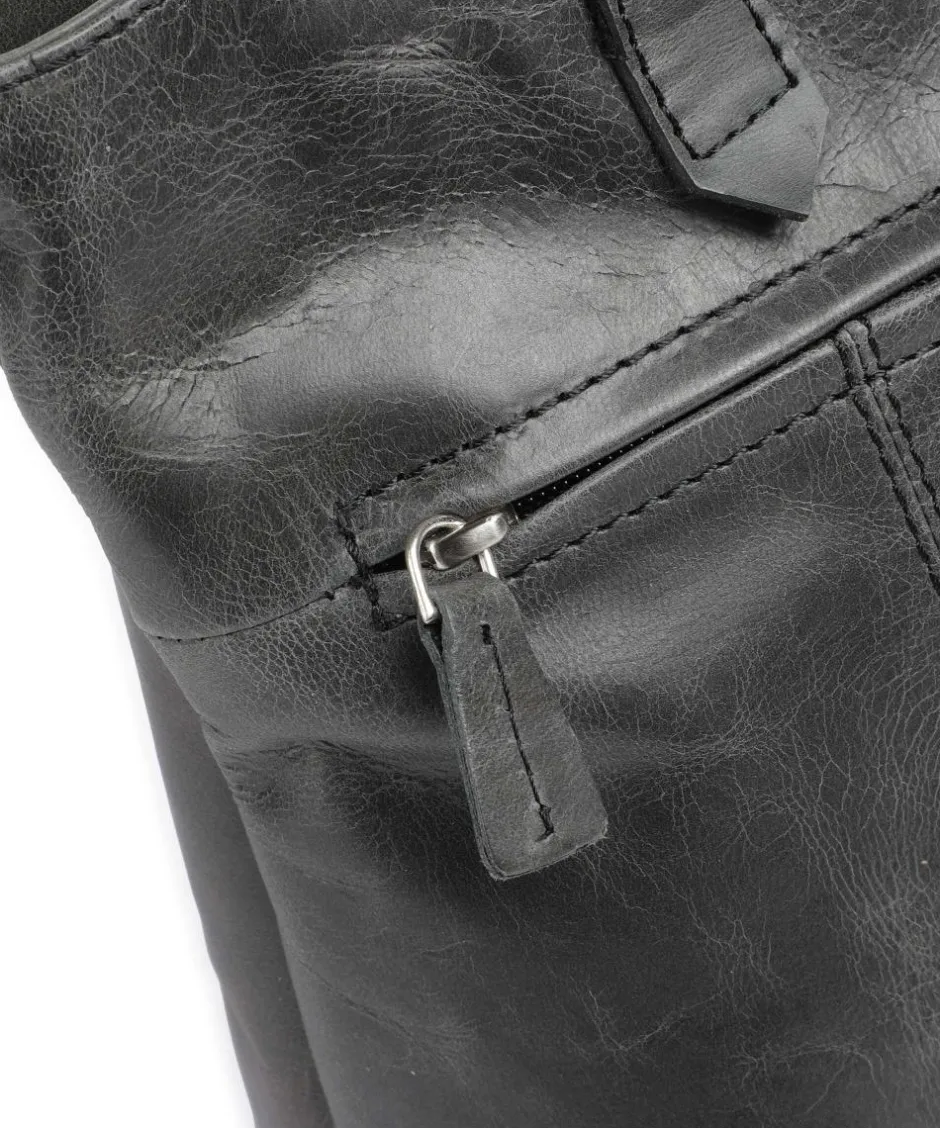 Voi Shoulder Bags-City Cowboy poly Shoulder bag fine grain leather