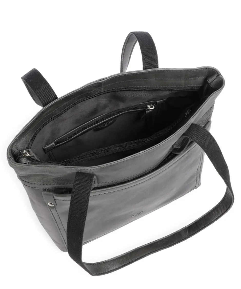 Voi Shoulder Bags-City Cowboy poly Shoulder bag fine grain leather