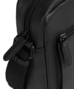 Bugatti Crossbody Bags-Clark Crossbody bag fine grain cow leather