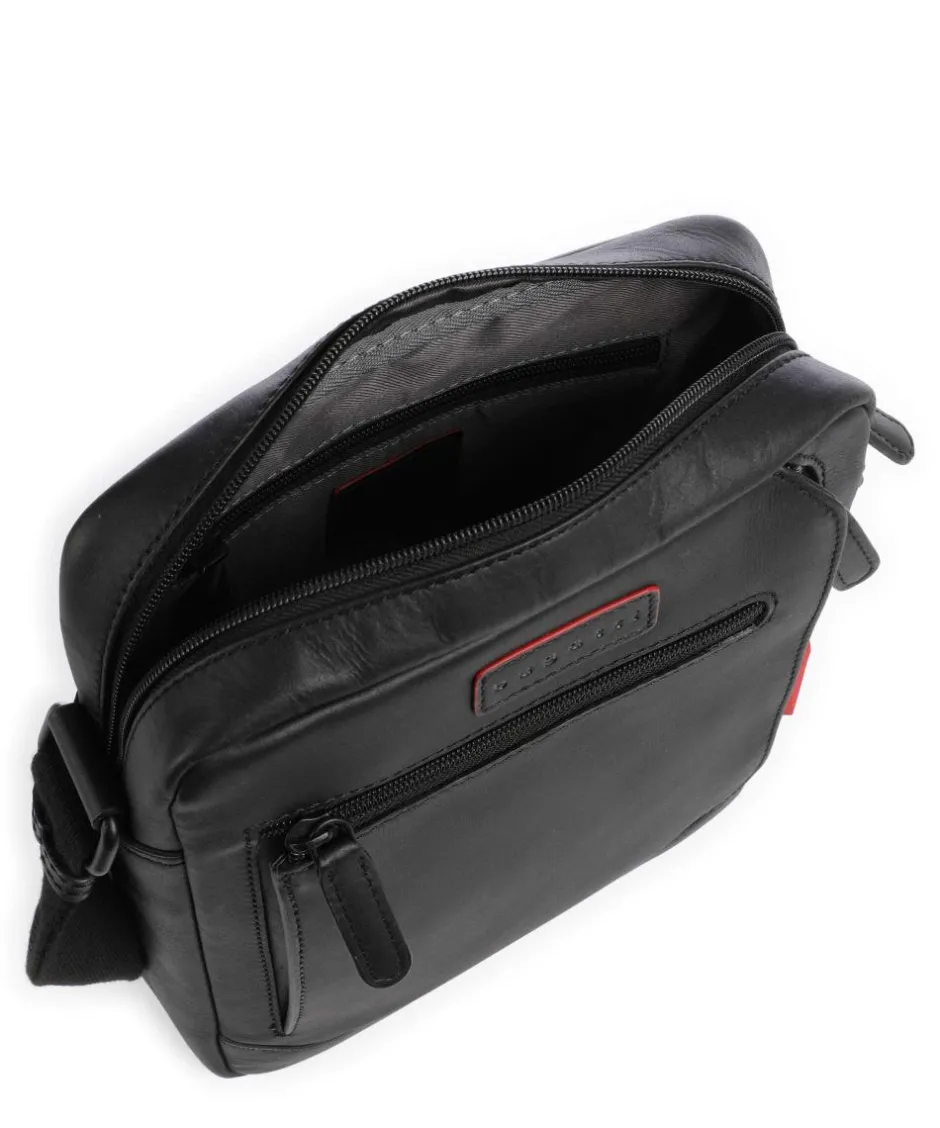 Bugatti Crossbody Bags-Clark Crossbody bag fine grain cow leather