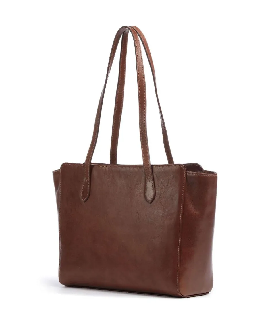 Giudi Tote Bags-Classic Tote bag fine grain cow leather