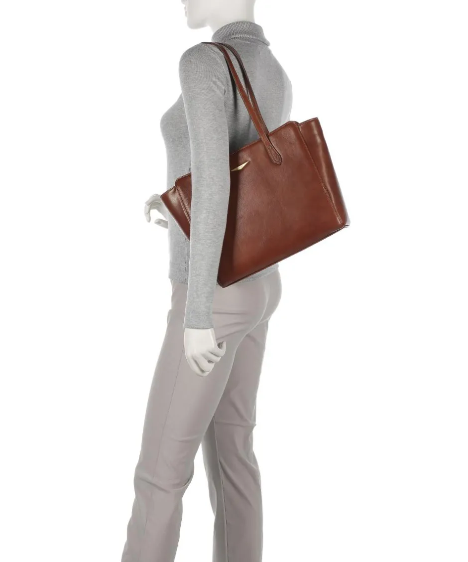 Giudi Tote Bags-Classic Tote bag fine grain cow leather