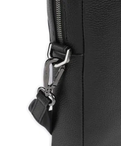 Lancel Business- & Laptop Bags-Côme Briefcase 14″ grained cow leather