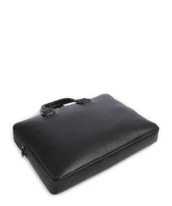 Lancel Business- & Laptop Bags-Côme Briefcase 14″ grained cow leather