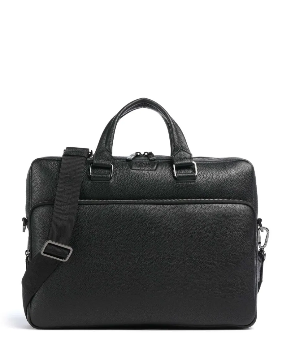 Lancel Business- & Laptop Bags-Côme Briefcase 16″ grained cow leather