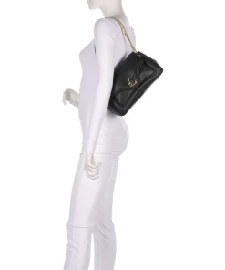 Coccinelle Shoulder Bags-C-Me Fluffy Shoulder bag fine grain cow leather