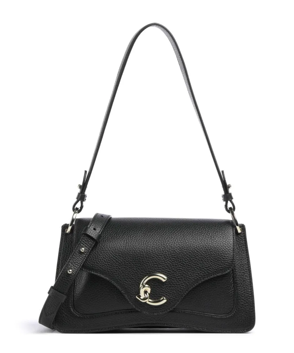 Coccinelle Shoulder Bags-C-Me Shoulder bag grained leather