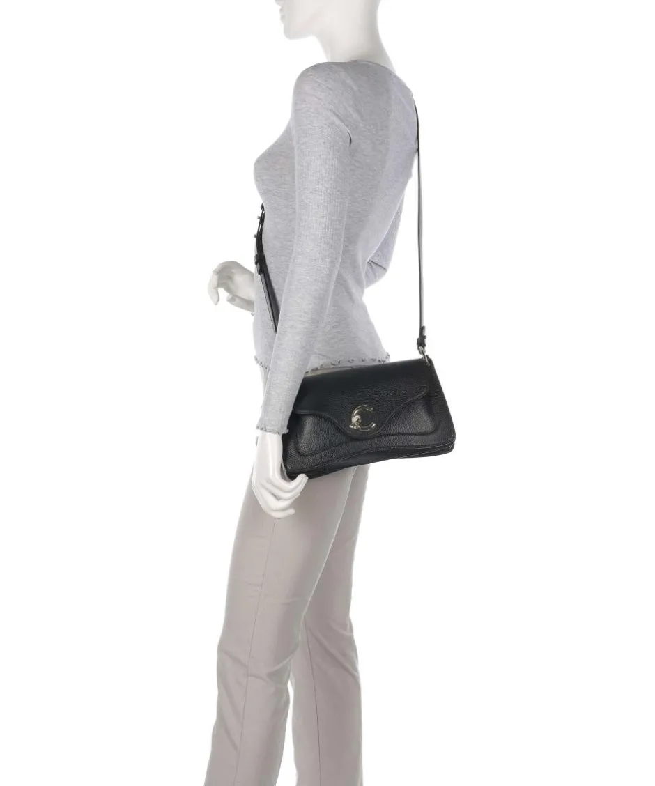 Coccinelle Shoulder Bags-C-Me Shoulder bag grained leather