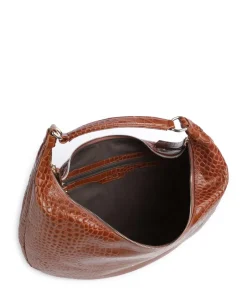 Abro Shoulder Bags|Hobo Bags-Cocco Mondial Nana Big Hobo bag embossed leather