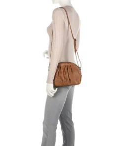 Aunts & Uncles Shoulder Bags-Coffee Klatsch Aubrey Shoulder bag grained cow leather
