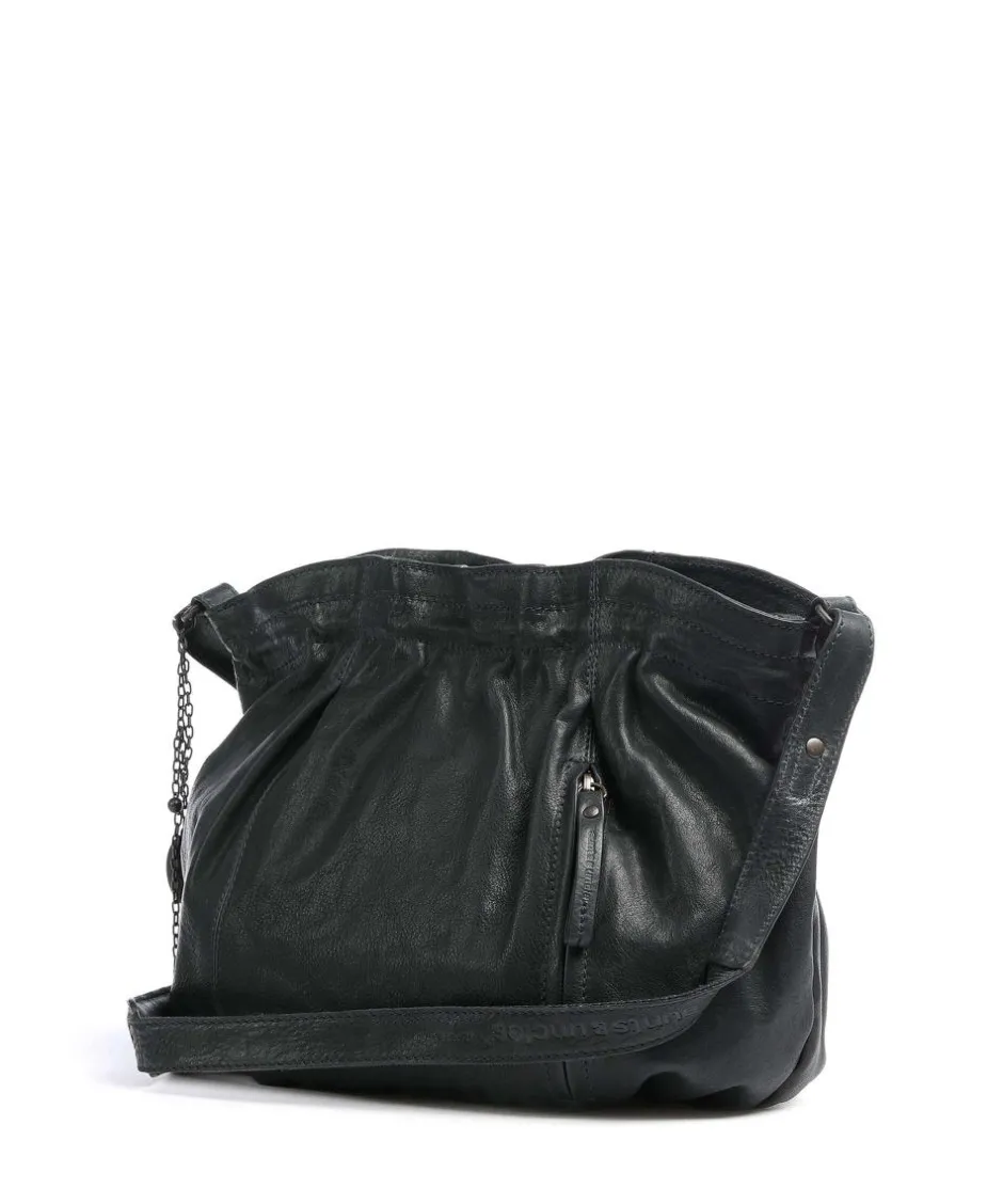 Aunts & Uncles Shoulder Bags-Coffee Klatsch Hannah Shoulder bag grained leather
