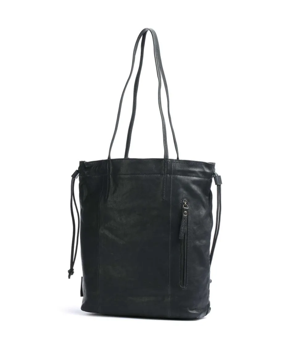 Aunts & Uncles Hobo Bags-Coffee Klatsch Madison Bucket bag grained cow leather