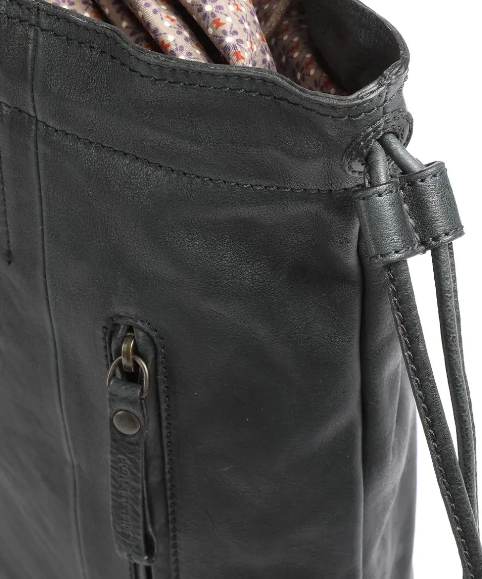 Aunts & Uncles Hobo Bags-Coffee Klatsch Madison Bucket bag grained cow leather