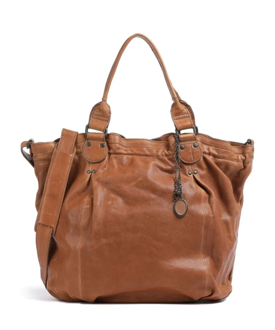 Aunts & Uncles Tote Bags-Coffee Klatsch Susan Tote bag grained leather