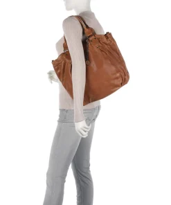 Aunts & Uncles Tote Bags-Coffee Klatsch Susan Tote bag grained leather