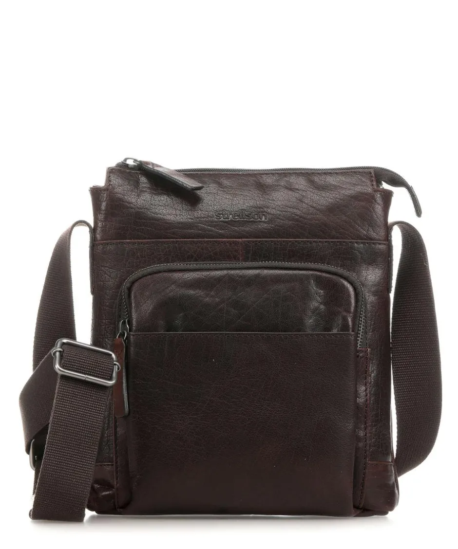 Strellson Crossbody Bags-Coleman 2.0 Crossbody bag fine grain cow leather