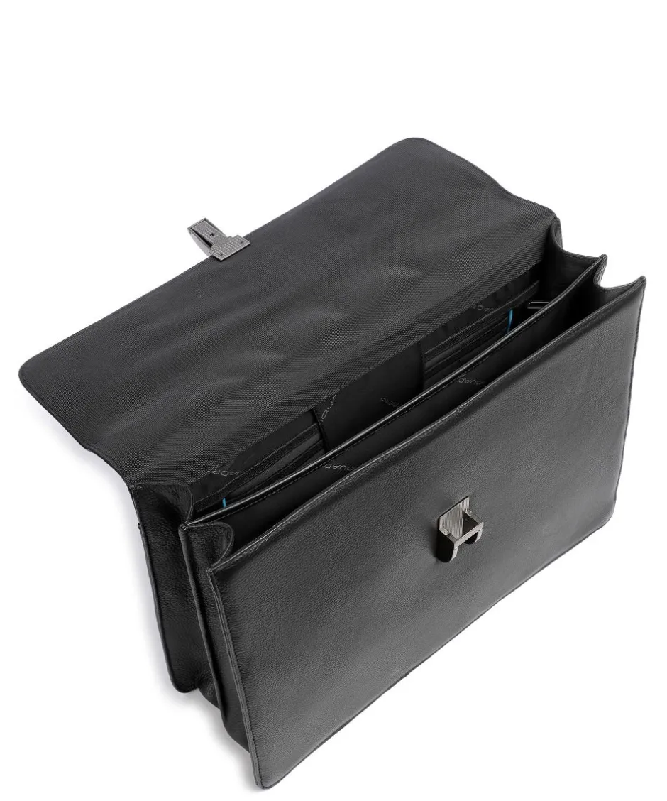 Piquadro Business- & Laptop Bags-Collezione Modus Restyling Briefcase 15″ grained cow leather