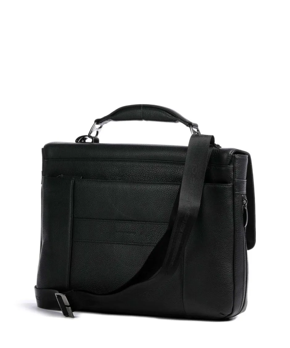 Piquadro Business- & Laptop Bags-Collezione Modus Restyling Briefcase 15″ grained cow leather