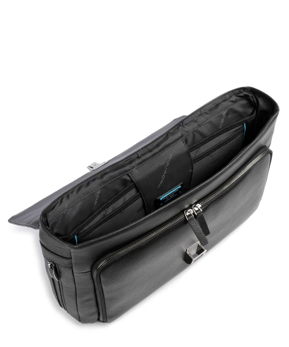 Piquadro Business- & Laptop Bags-Collezione Modus Restyling Briefcase 15″ grained cow leather