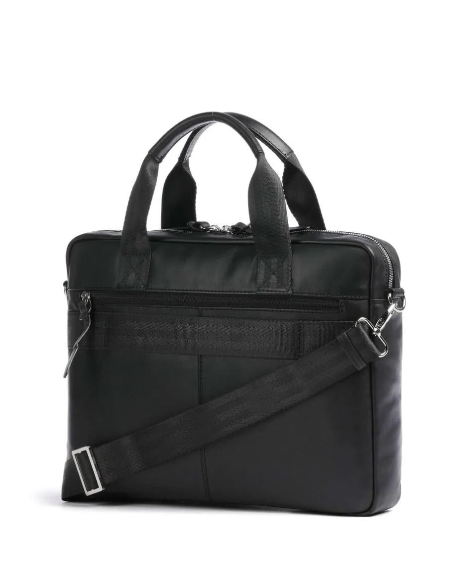 Bugatti Business- & Laptop Bags-Comet Briefcase 13″ fine grain cow leather