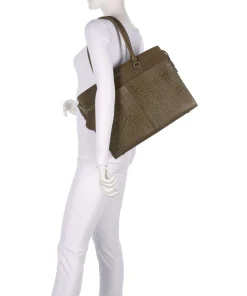 Burkely Tote Bags-Cool Colbie Tote bag 15″ embossed leather