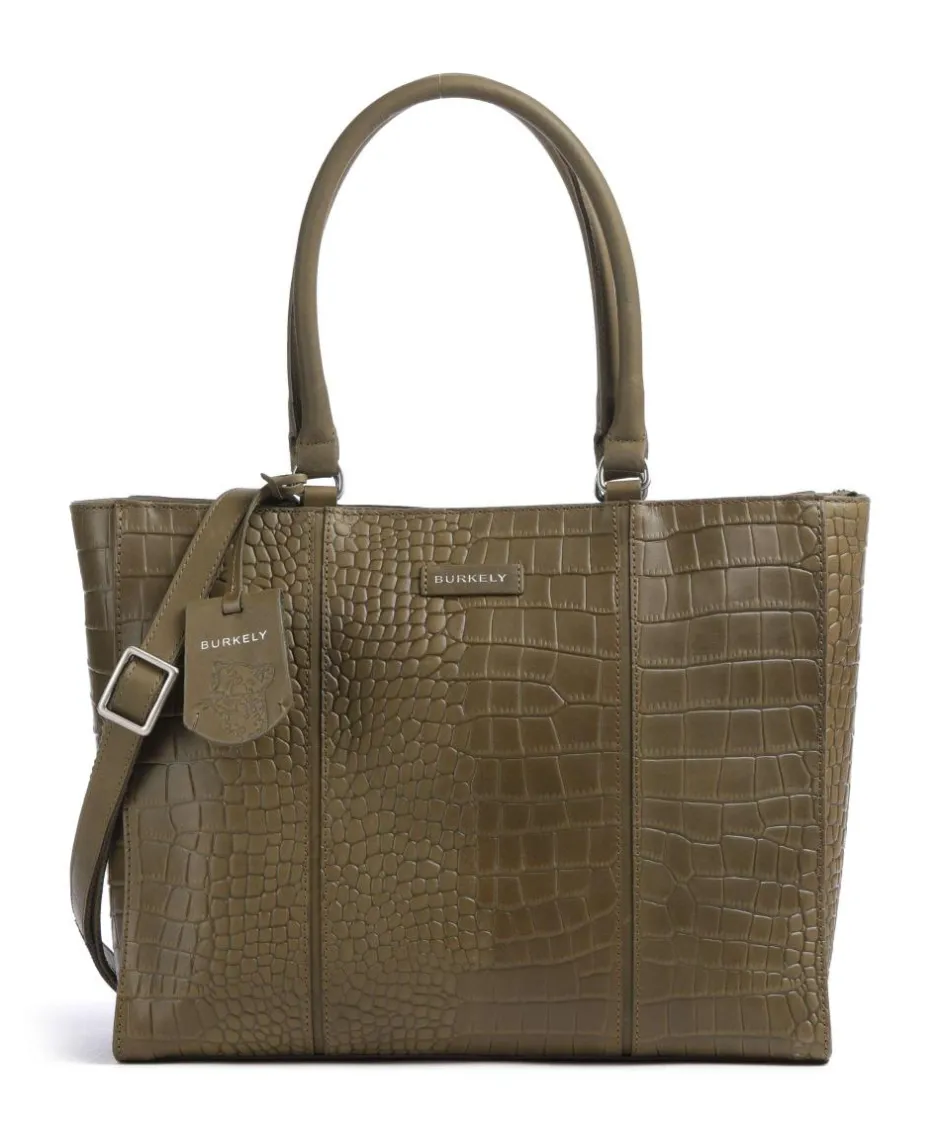 Burkely Tote Bags-Cool Colbie Tote bag 14″ embossed leather
