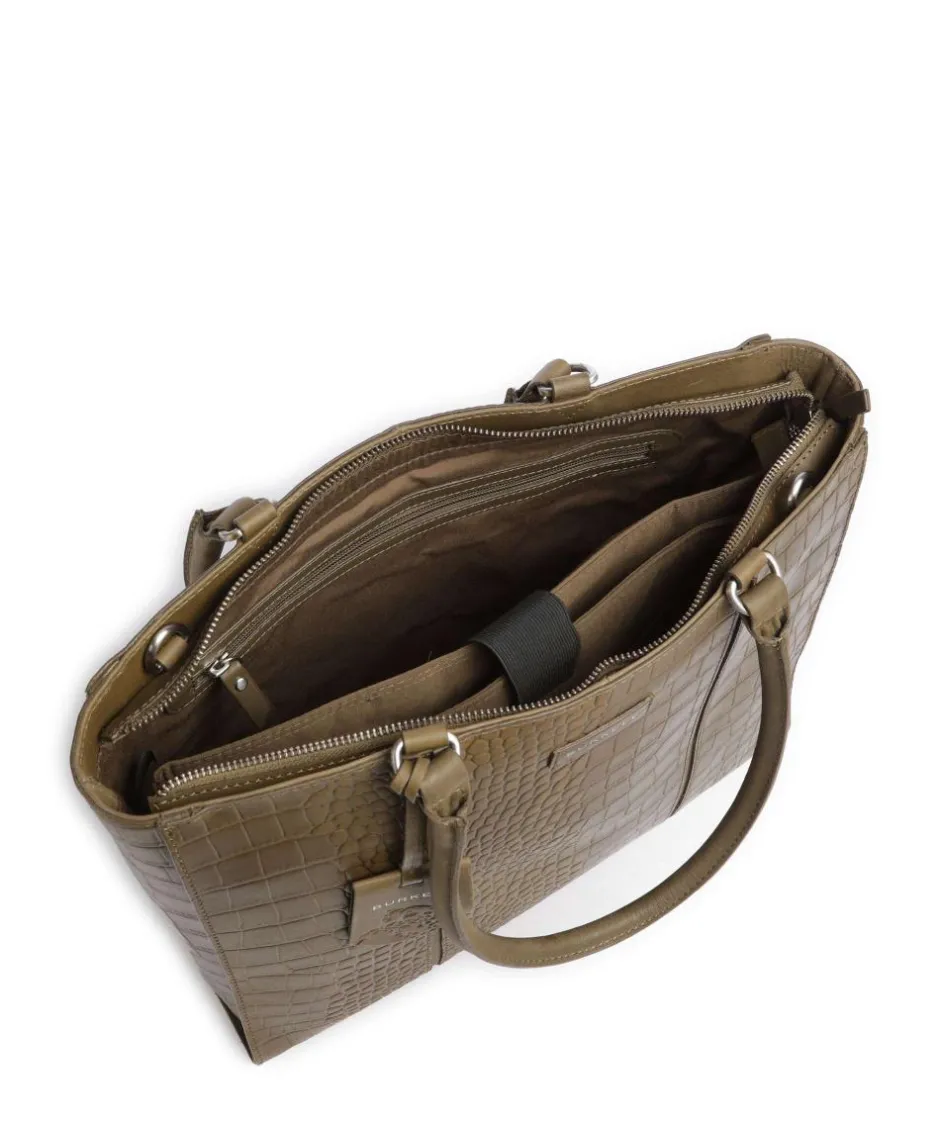Burkely Tote Bags-Cool Colbie Tote bag 14″ embossed leather