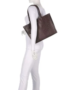 Burkely Tote Bags-Cool Colbie Tote bag 14″ embossed leather