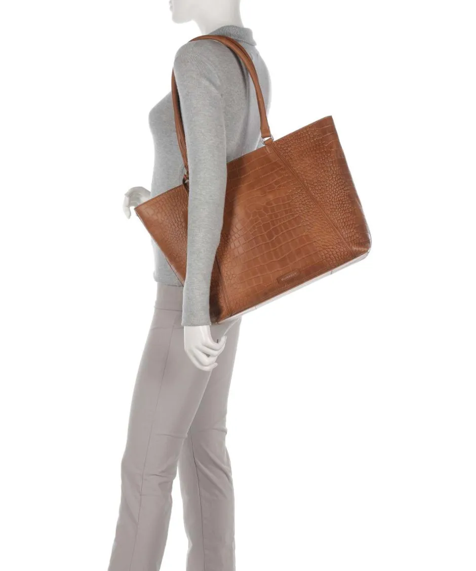 Burkely Tote Bags-Cool Colbie Tote bag 15″ embossed leather