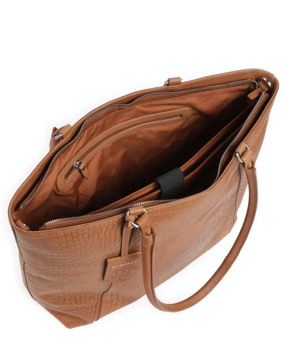 Burkely Tote Bags-Cool Colbie Tote bag 15″ embossed leather