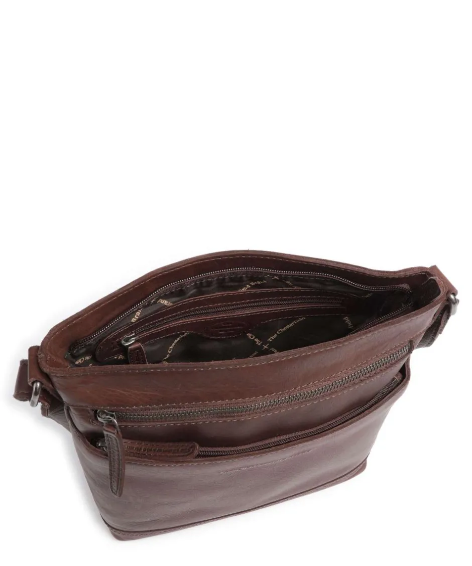 The Chesterfield Brand Crossbody Bags-Cow Wax Pull Up Almeria Crossbody bag pull-up cow leather